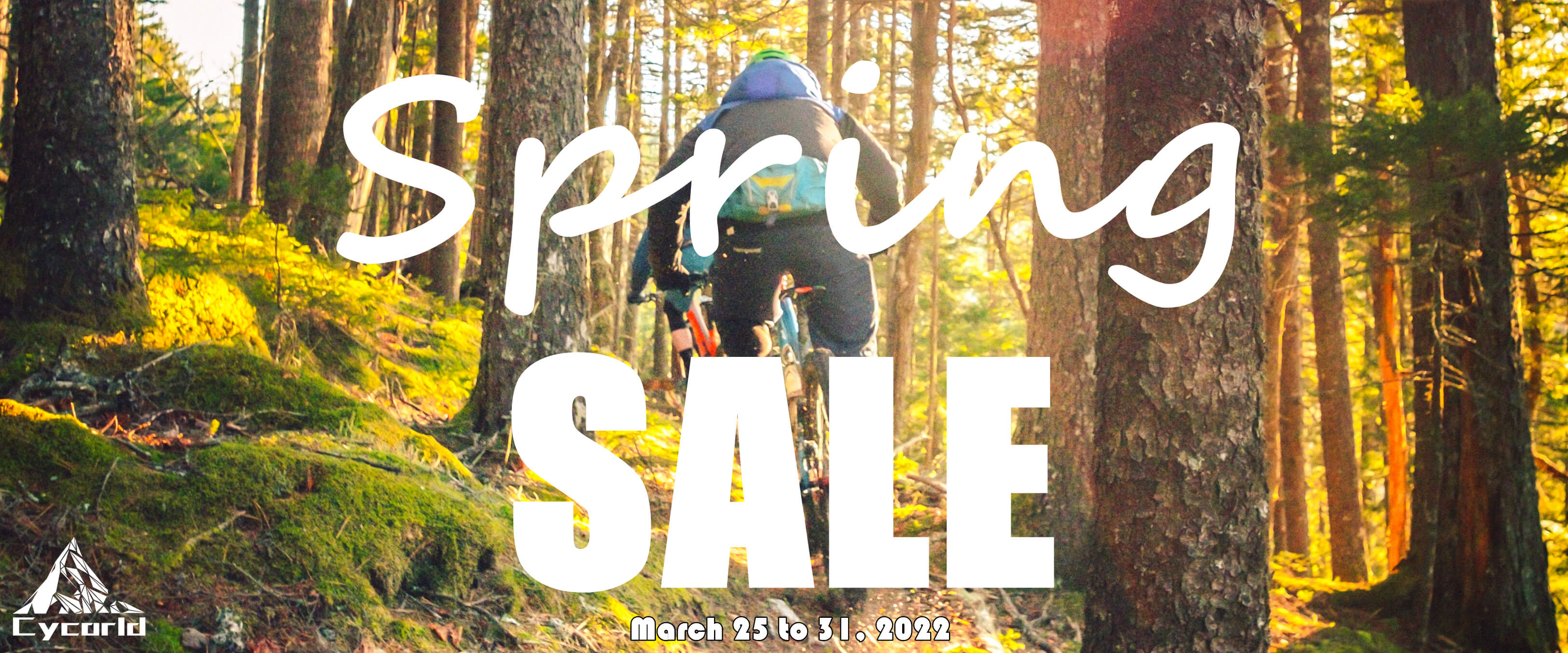 Hello, Happy Spring Sale Day 2022 at Cycorld!