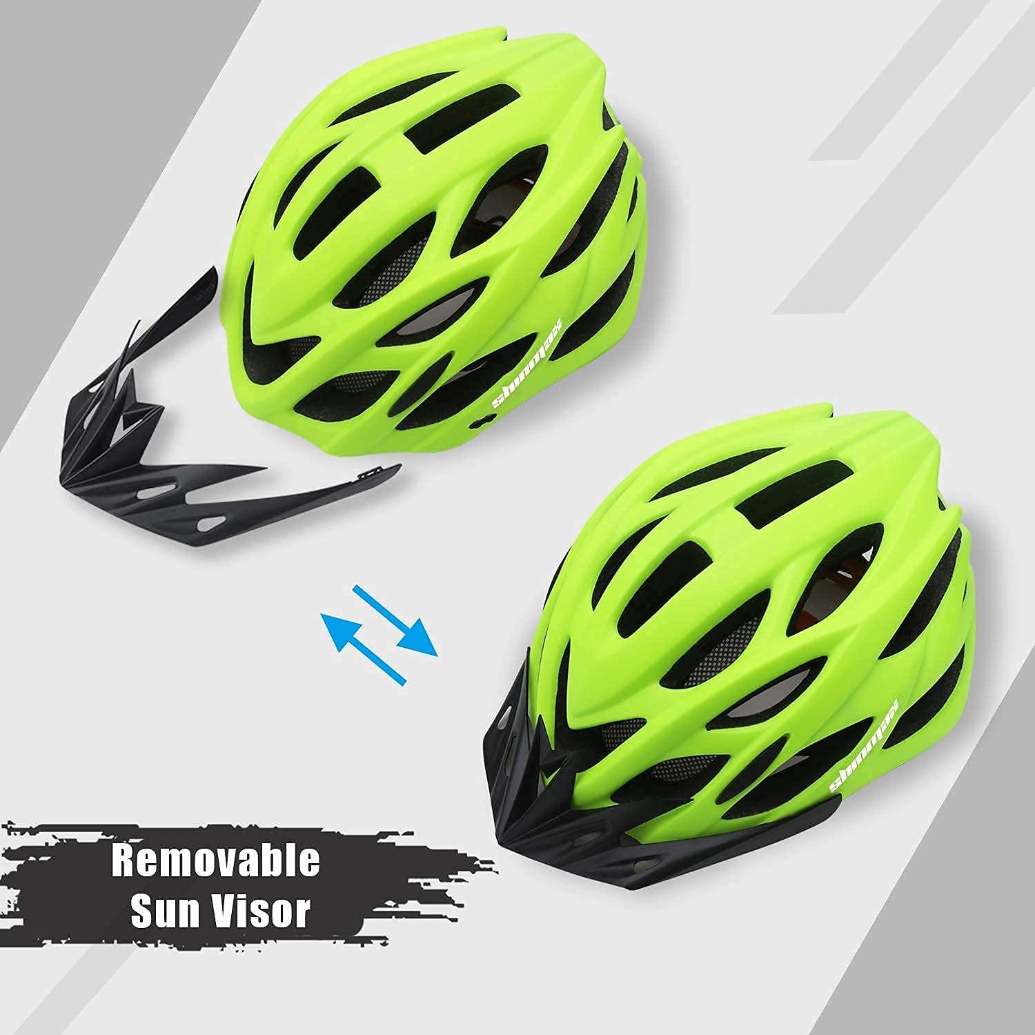 Detachable Pads Lightweight Bike Helmet 02