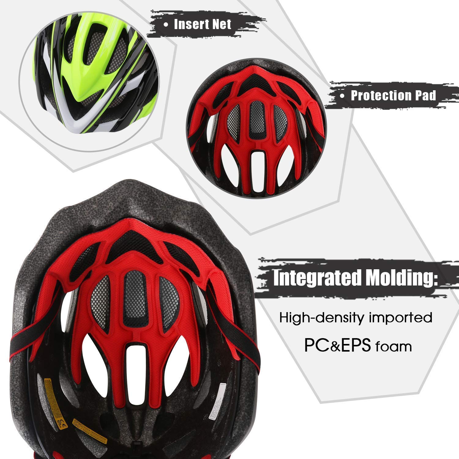 Detachable Pads Lightweight Bike Helmet 02