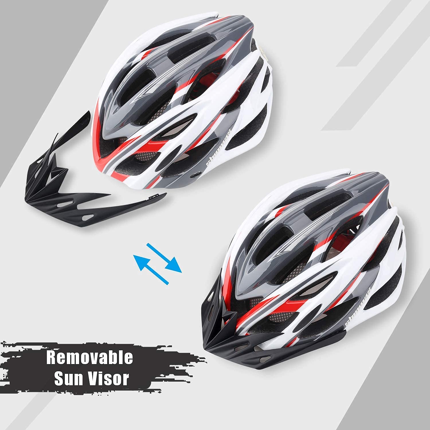 Detachable Pads Lightweight Bike Helmet 02