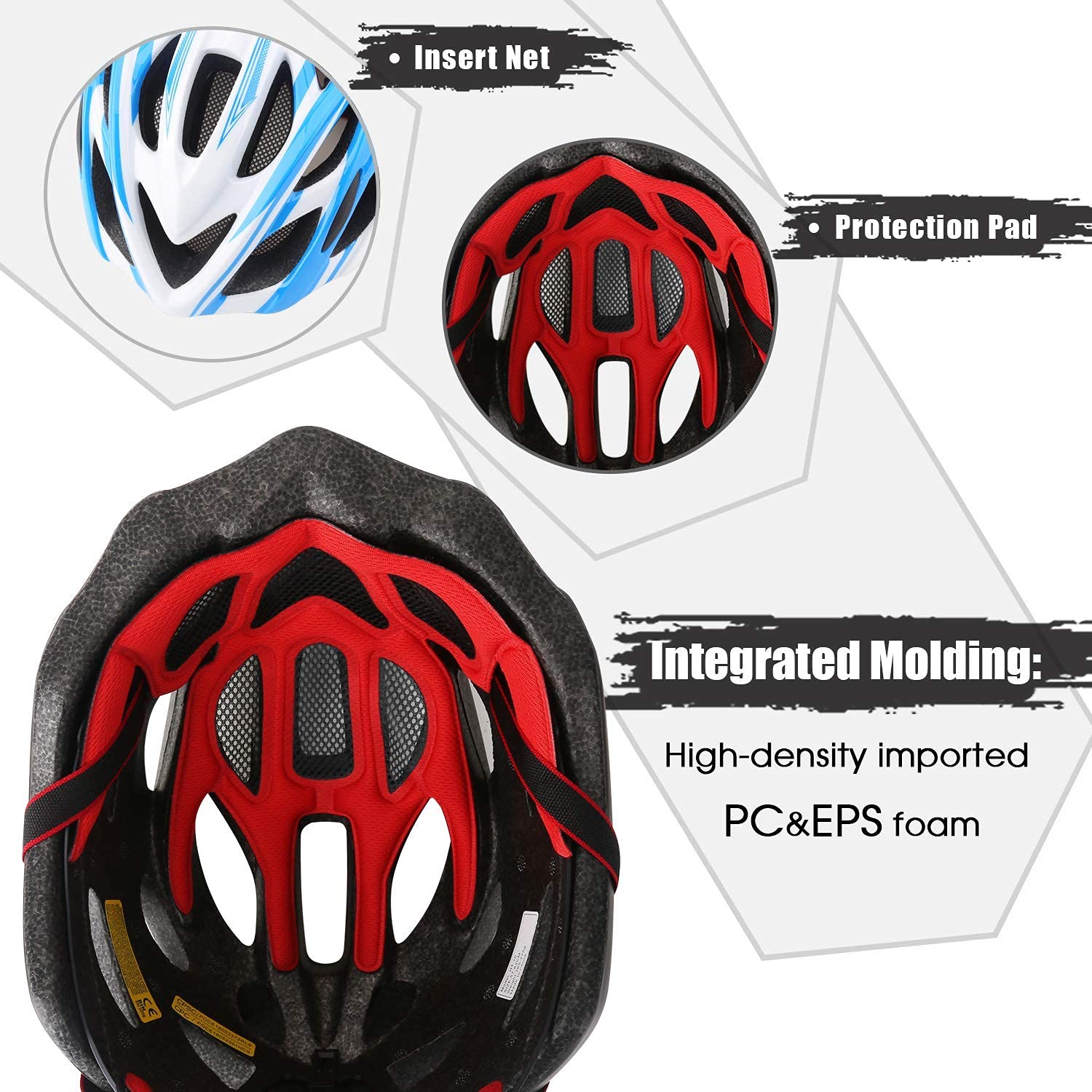 Detachable Pads Lightweight Bike Helmet 02