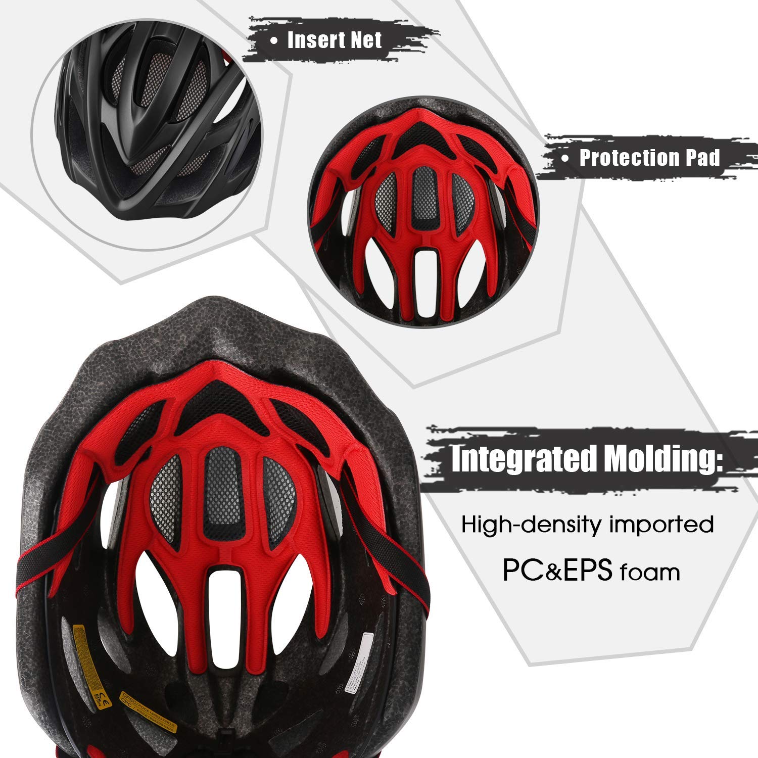 Detachable Pads Lightweight Bike Helmet 02