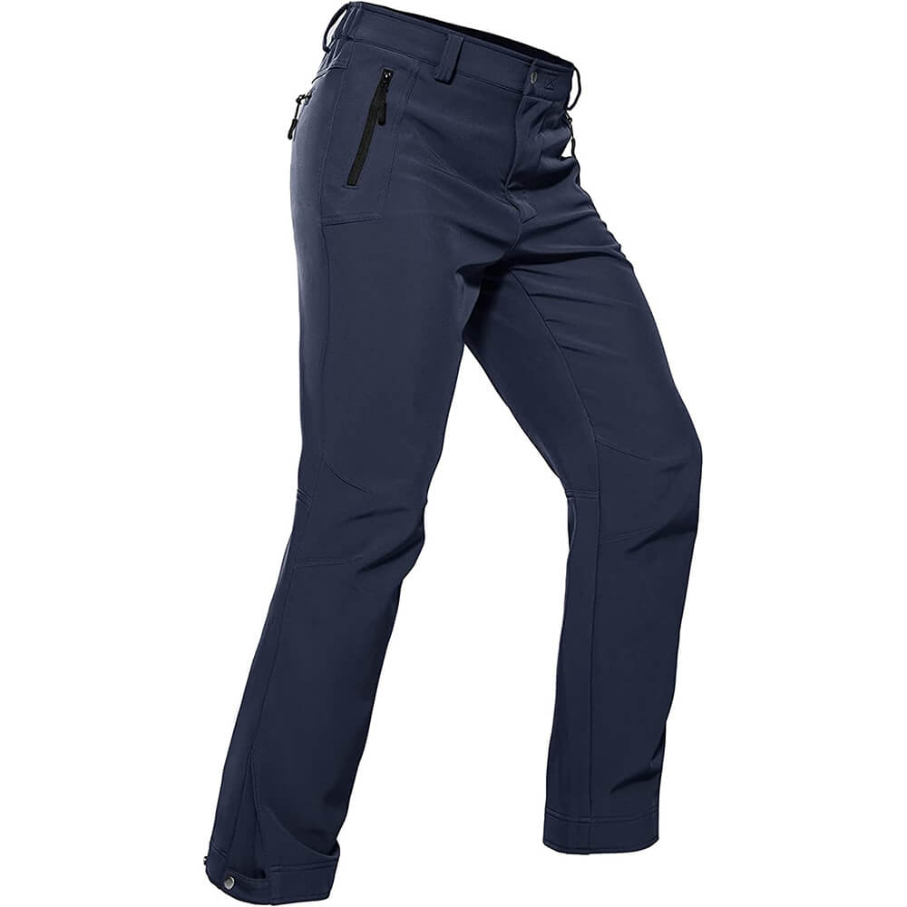 Men's Windproof Fleece-lined Hiking Pants 06