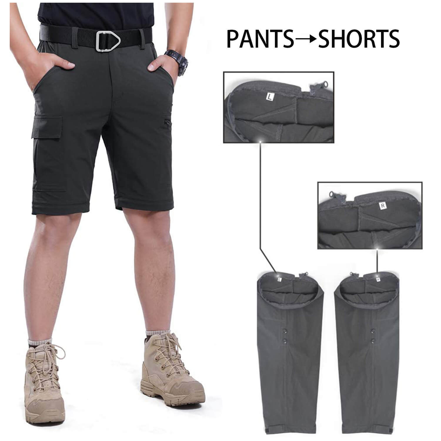 Men's Convertible Hiking Pants