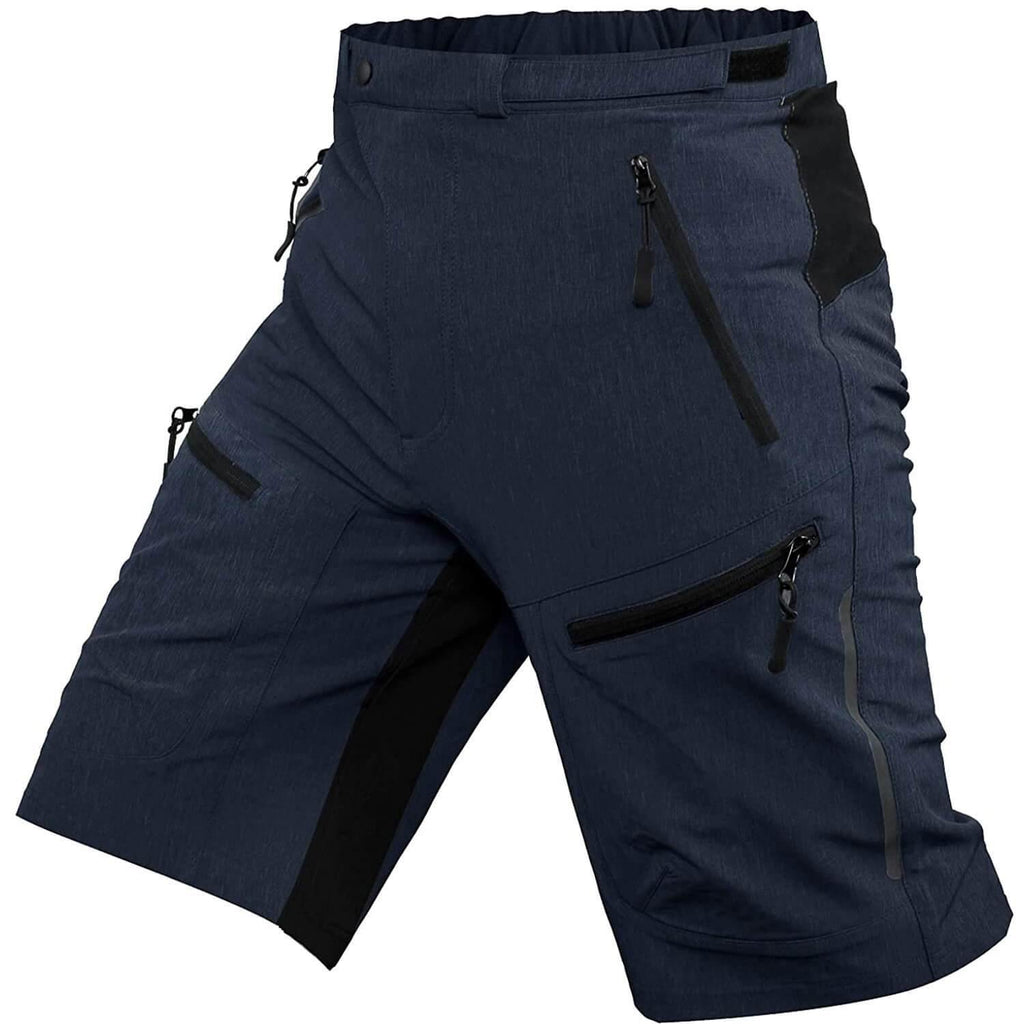 men MTB shorts-navy