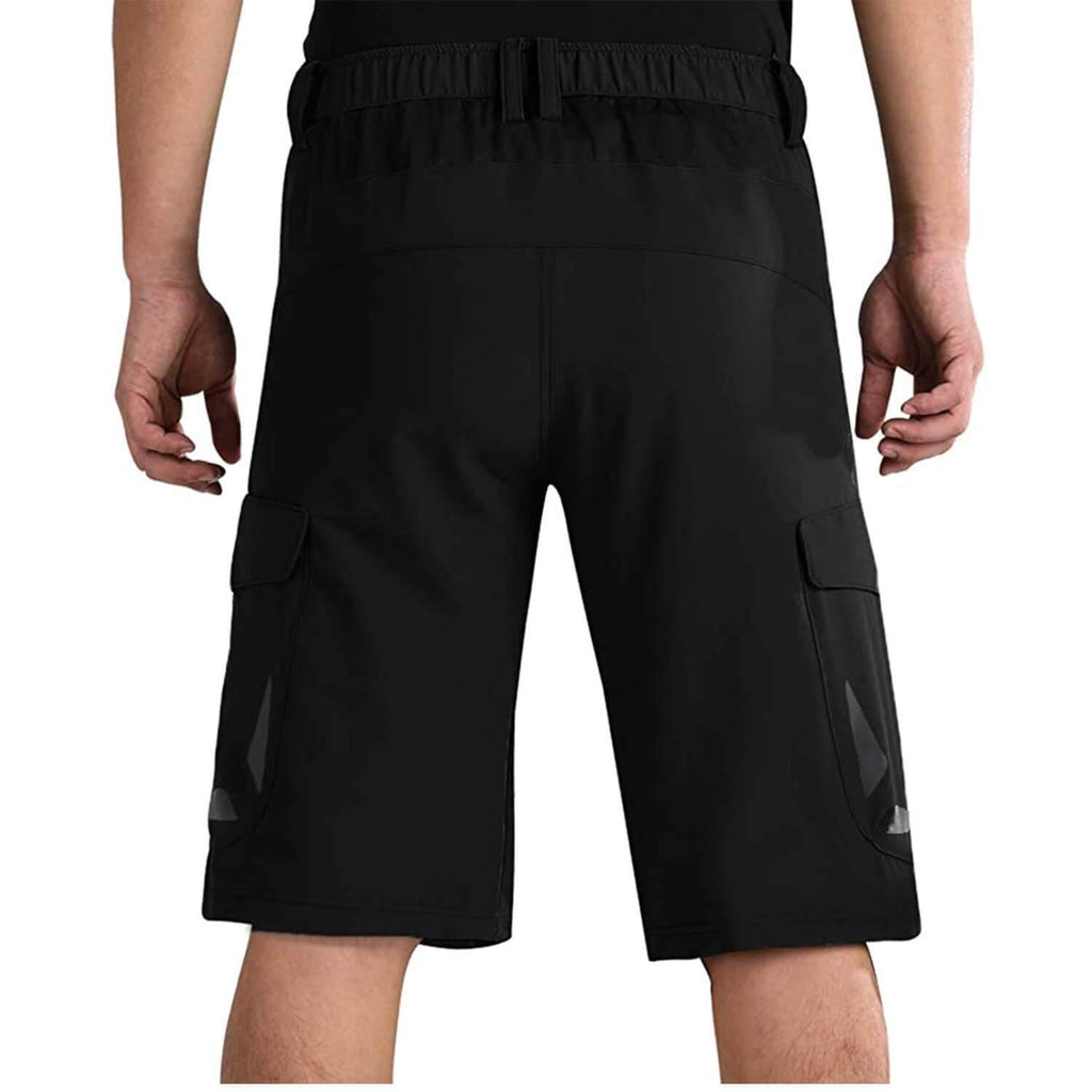 men MTB shorts back