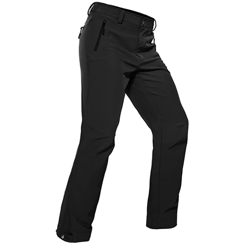 Men's Windproof Fleece-lined Hiking Pants 06