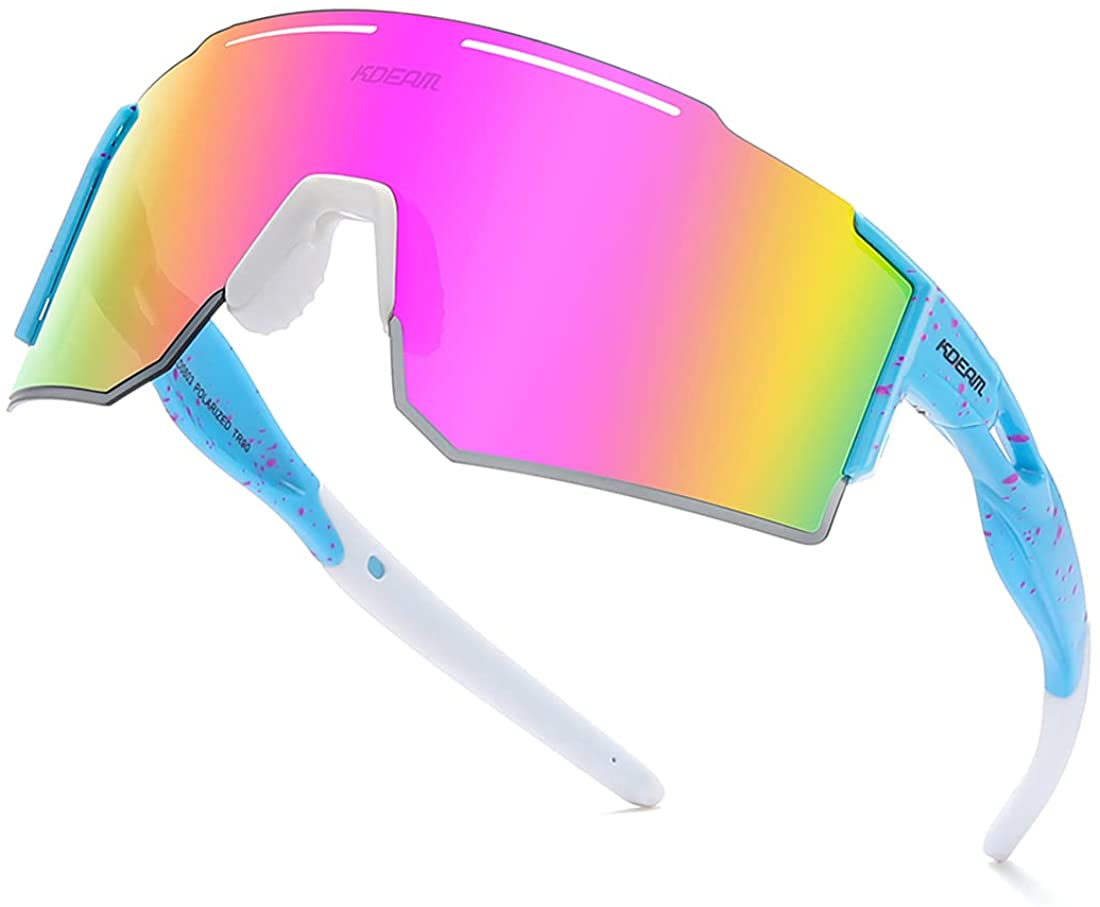 Sports: Sports Sunglasses, L·V·X·ING LVX548 Mens Polarized