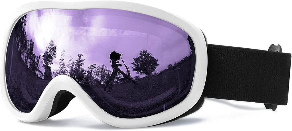 Anti-Fog Dual Layer lens Ski Goggles