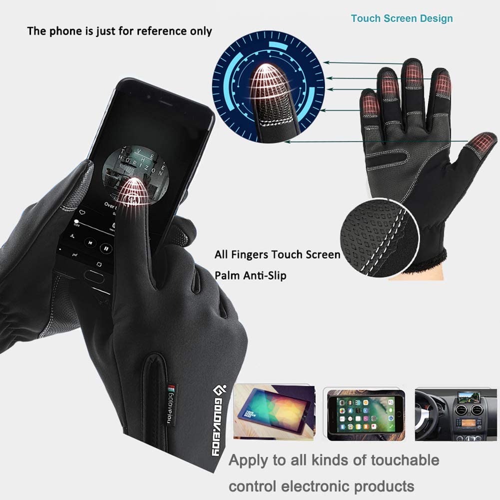 All Finger Touch Screen Winter Warm Gloves for Men Women 02