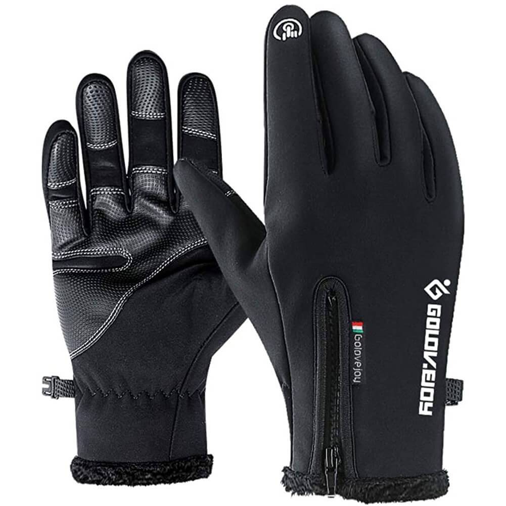 Finger Gloves For Men In Autumn And Winter, Warm Cycling, Touch
