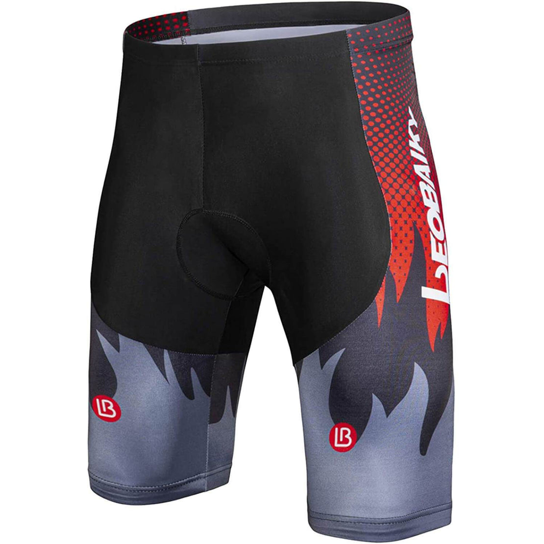 Men's 4D Coolmax Pad Anti-Slip Cycling Tights Shorts