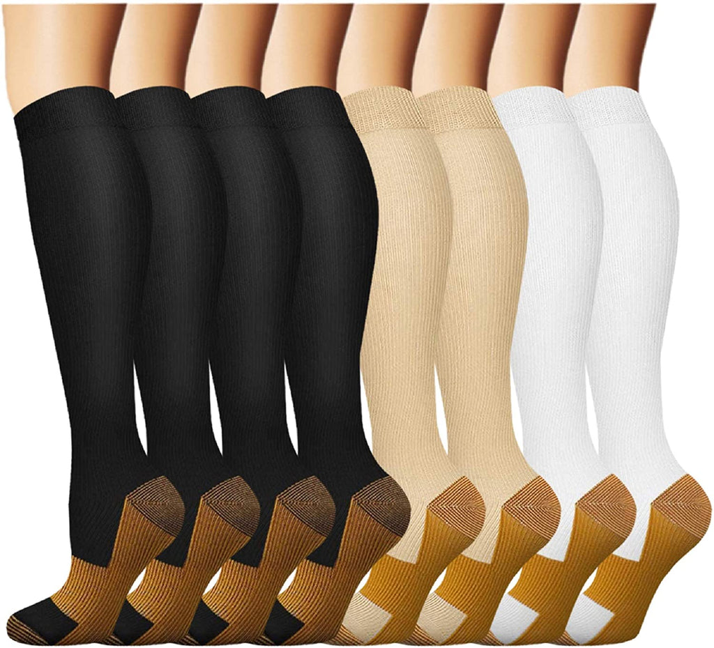 Comfortable Copper Support Compression Socks for Men Women 03