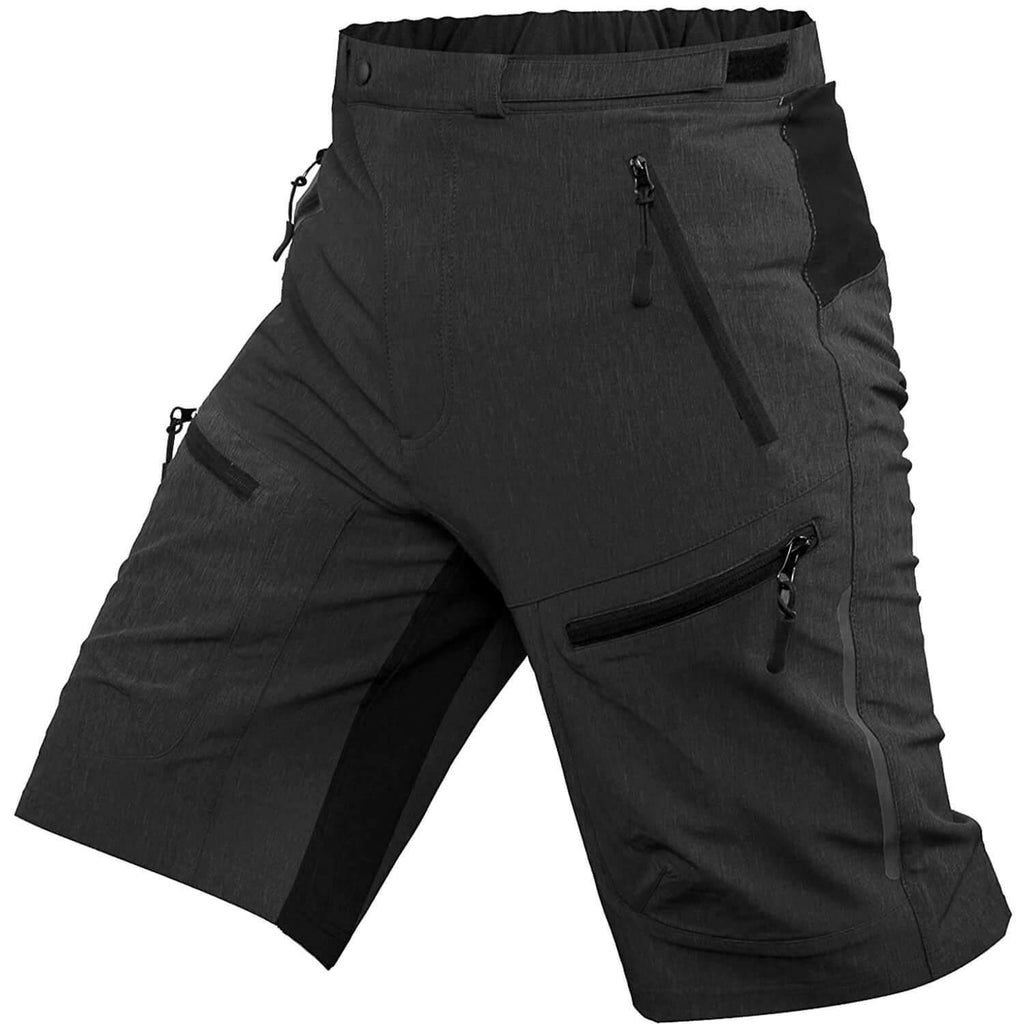 men MTB shorts-dark grey