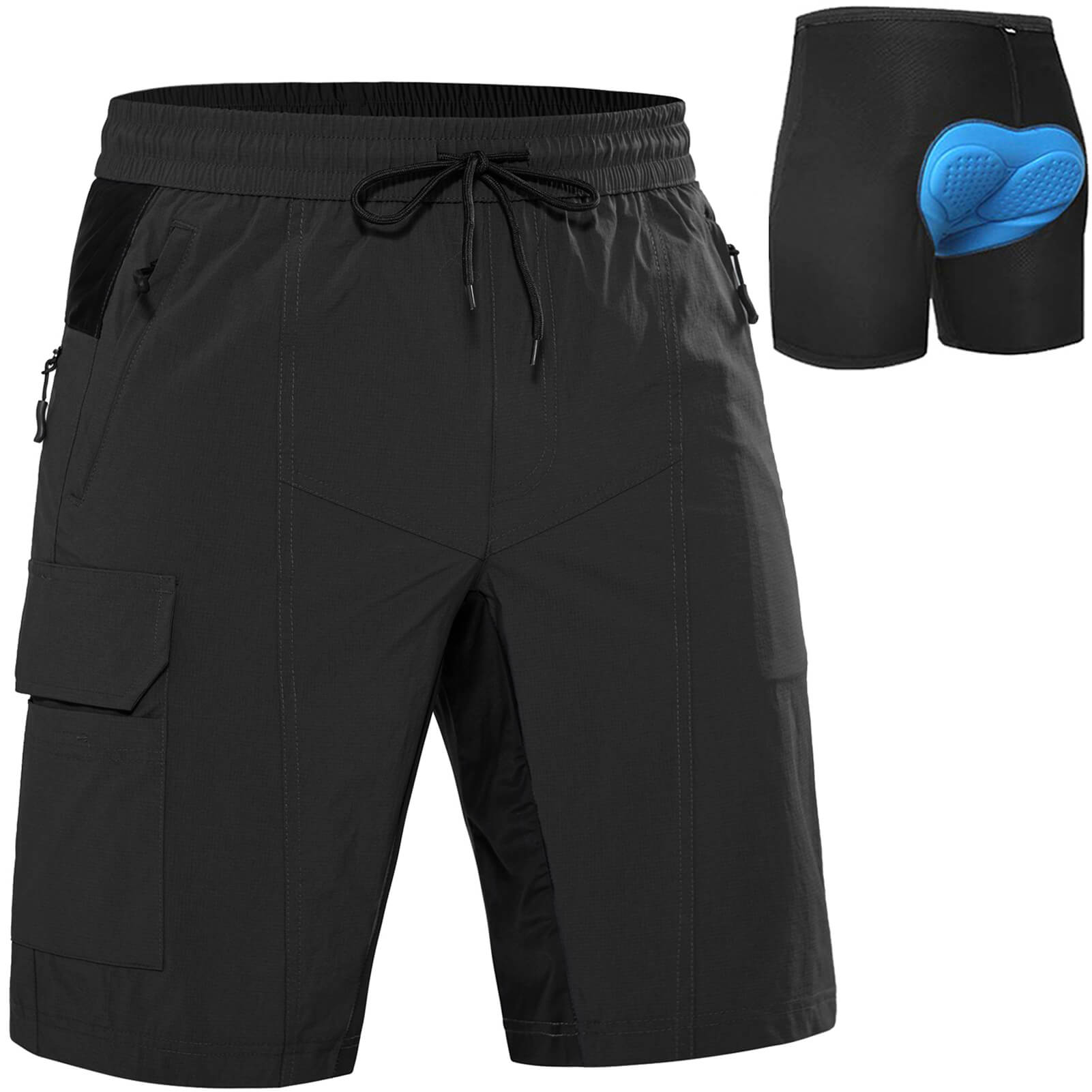 Men's Utility Mountain Bike Shorts(Padded)