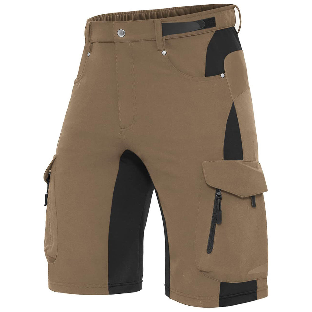 Men's Zippered Pocket Mountain Bike Shorts