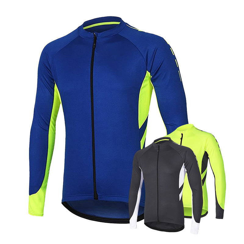 Men's Cycling Bike Jersey Winter Thermal Long Sleeve Fleece Cycling Jacket with Full Zipper Show