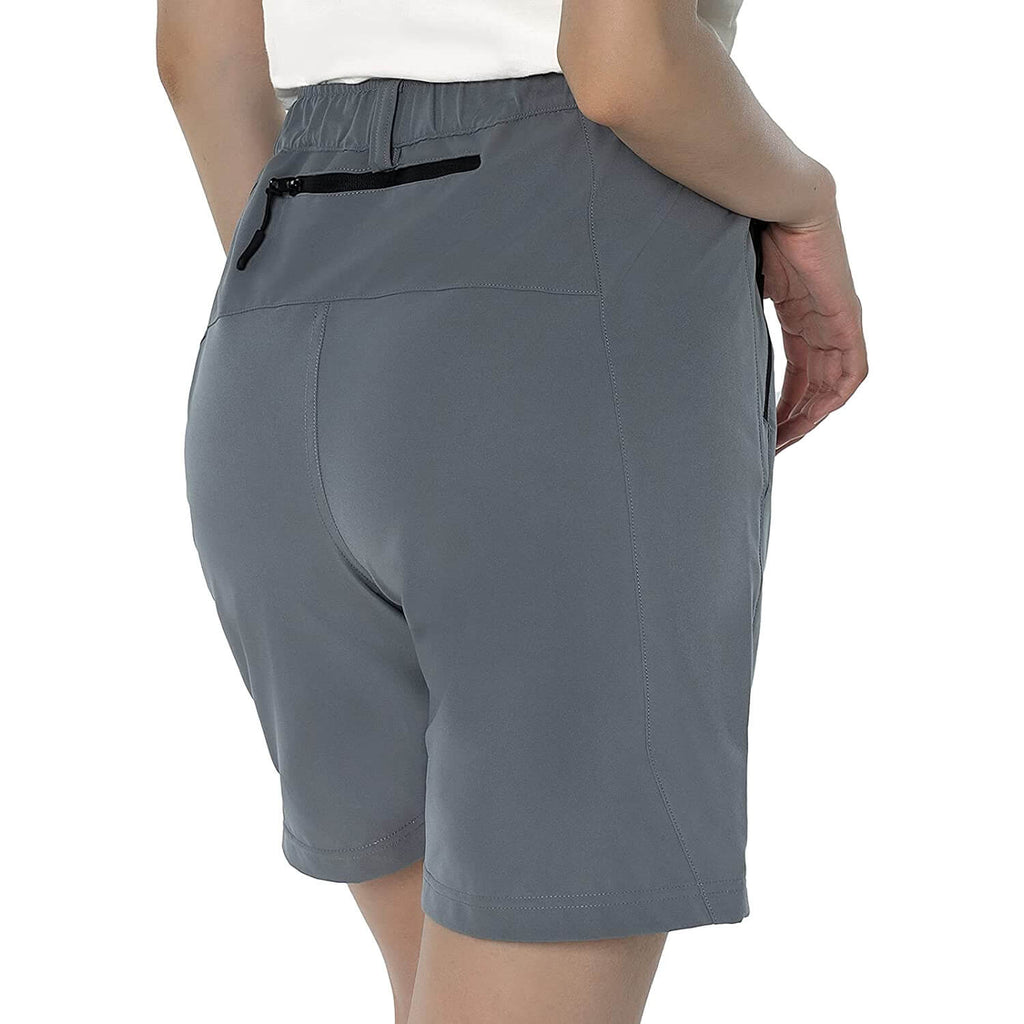Women's Padded MTB Shorts with Rear Pocket 