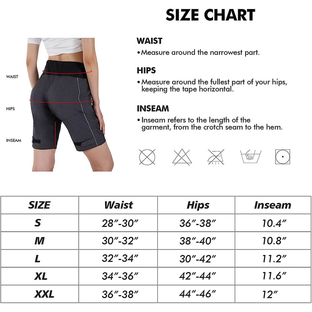 Women's Water Resistant Athletic Hiking Running Shorts